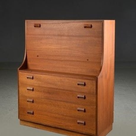 【Vintage】Teak Bureau "Model 143" | by Børge Mogensen