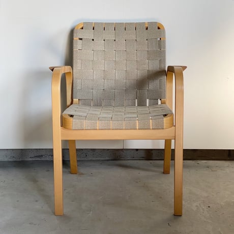 【Vintage】Artek（アルテック）/ Model 45 Armchair（アームチェア）｜Alvar Aalto ベージュ#3