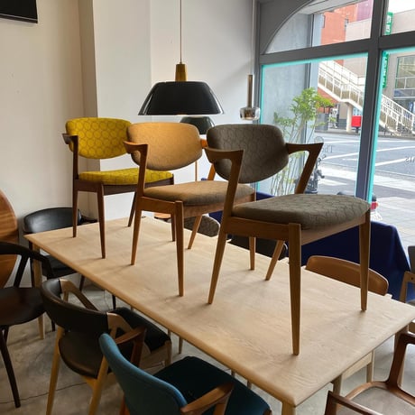 【展示品限り】No42 Chair  ナラ特注ソープ仕上げ /タンバリンハリンダル278