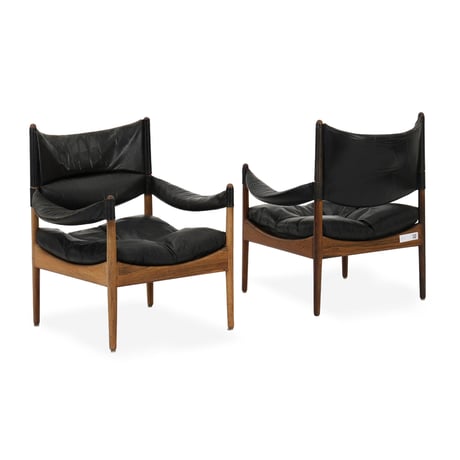 【Vintage】"Modus" Easy Chair (High Back) — Designed by Kristian Vedel × Søren Willadsen
