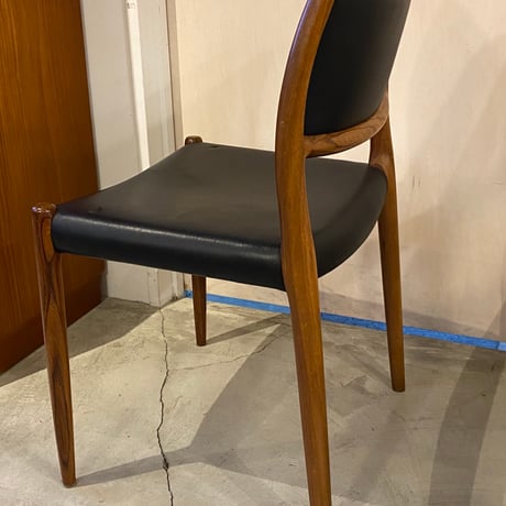 【Vintage】J.L. Møller Model 80 Chair｜Rosewood By Niels  Otto Moller