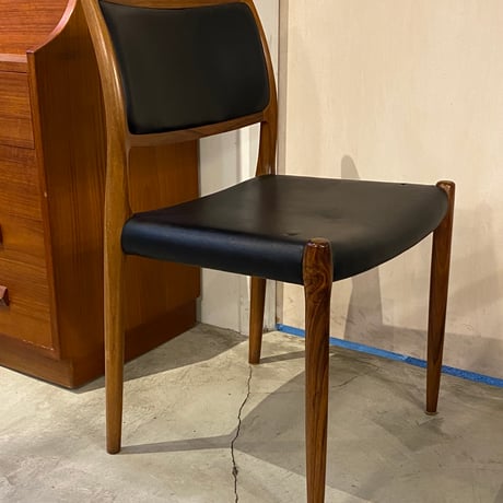 【Vintage】J.L. Møller Model 80 Chair｜Rosewood By Niels  Otto Moller