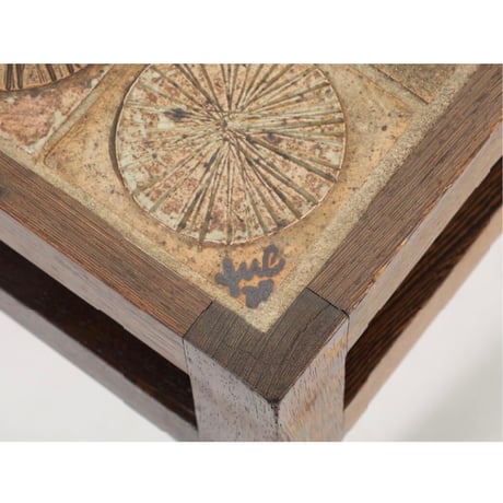 【Vintage】Tue Poulsen & Erik Wortz Coffee Table / Willy Beck  134x80