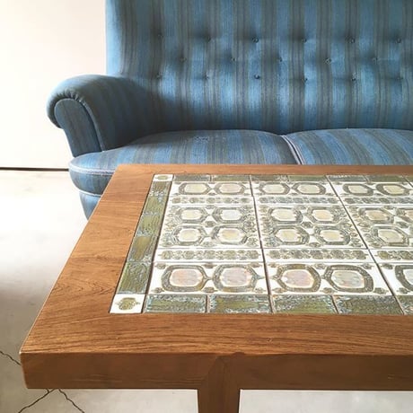 "Tenera" Tile Top Coffee Table 150x60 Rosewood