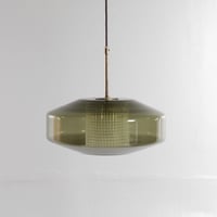 【Vintage】Carl Fagerlund Orrefors Corona Pendant Lamp Model 1493 1950s Original Vintage