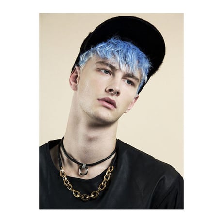OMEGA leather necklace