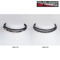 DOUBLE leather choker