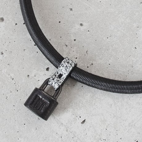 SHOCK CODE padlock necklace