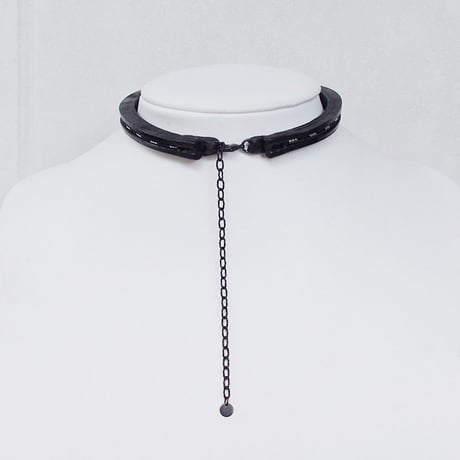 PARACHUTE CODE & leather choker