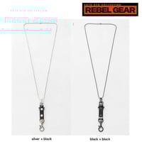 REBEL GEAR ball chain neckholder