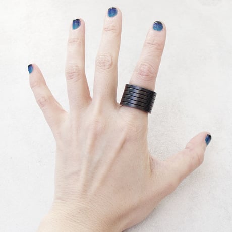 REBEL GEAR leather ring