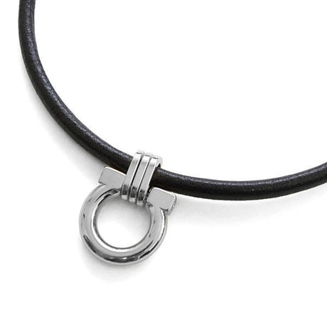 OMEGA leather necklace