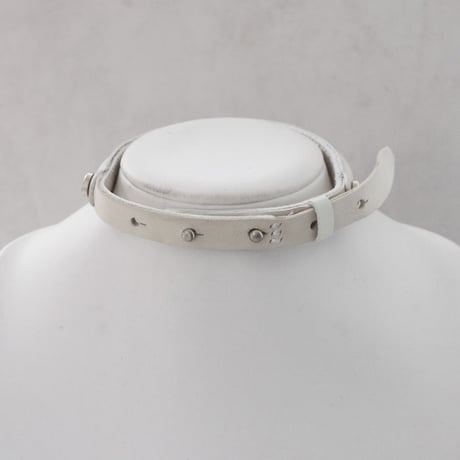LEATHER LUMP choker