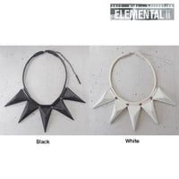 TRIANGULAR pyramid big necklace