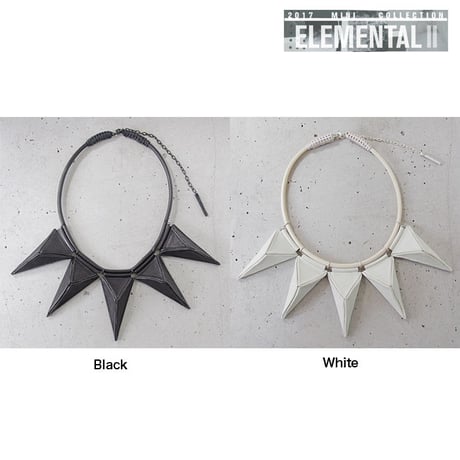 TRIANGULAR pyramid big necklace