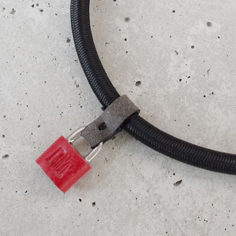 SHOCK CODE padlock necklace