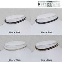 ZIP CHAIN leather choker