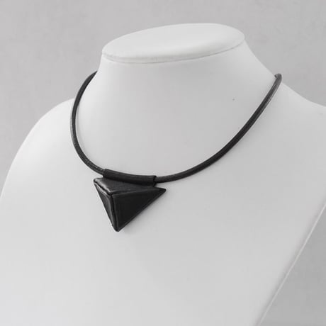TRIANGULAR pyramid mini necklace