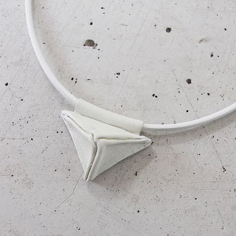 TRIANGULAR pyramid mini necklace