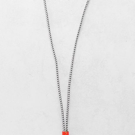 RUBBER CODE & multi charm necklace