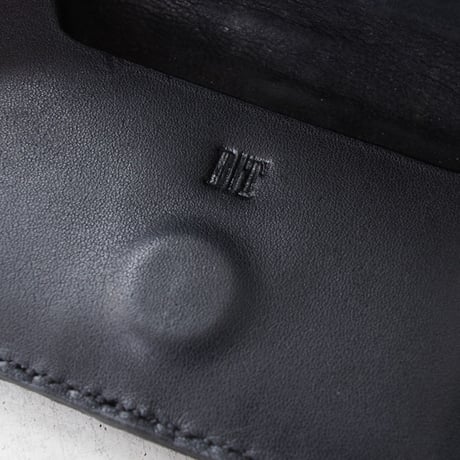 BI COLOR staple leather card case