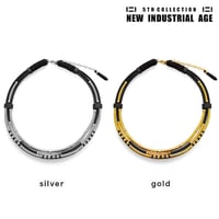 LAYERED TUBE leather necklace
