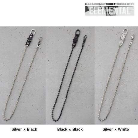 BALL CHAIN wallet strap