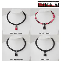 SHOCK CODE padlock necklace