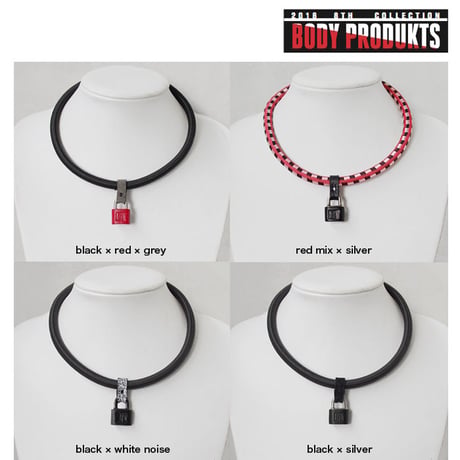 SHOCK CODE padlock necklace