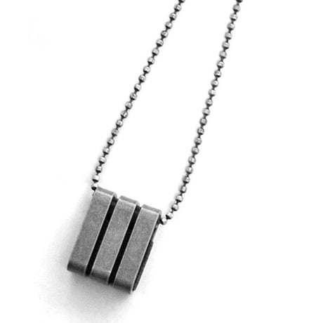 3 BARS long chain necklace