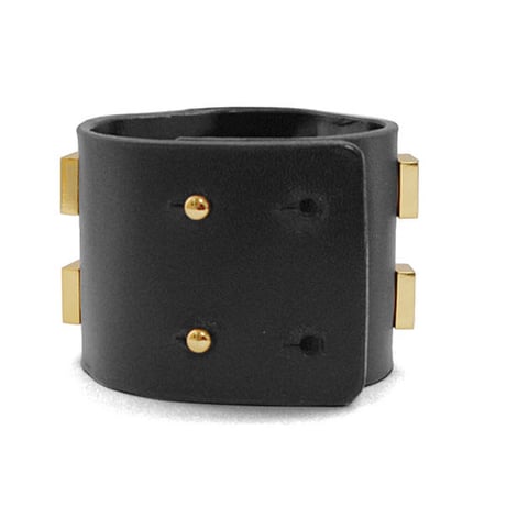 8 SQUARES leather bracelet