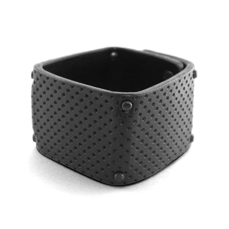BRUTALIST square leather bracelet
