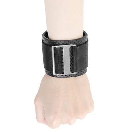 BUCKLE & BELT punching leather bracelet