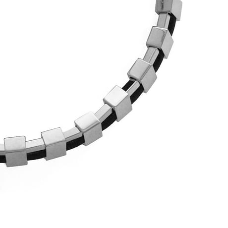 INDUSTRIAL leather necklace