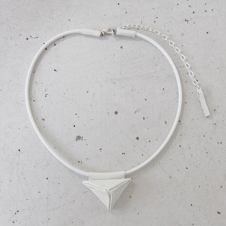 TRIANGULAR pyramid mini necklace