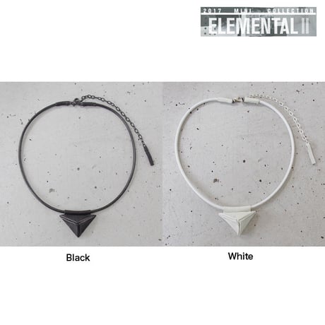 TRIANGULAR pyramid mini necklace