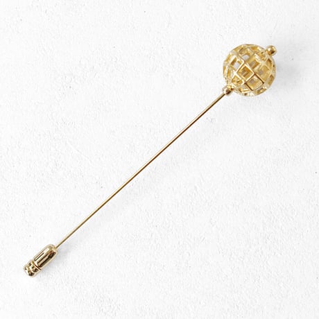 3D EARTH hat pin broach