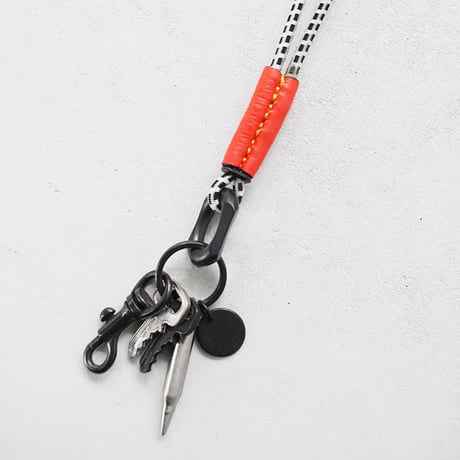 RUBBER CODE & multi charm necklace
