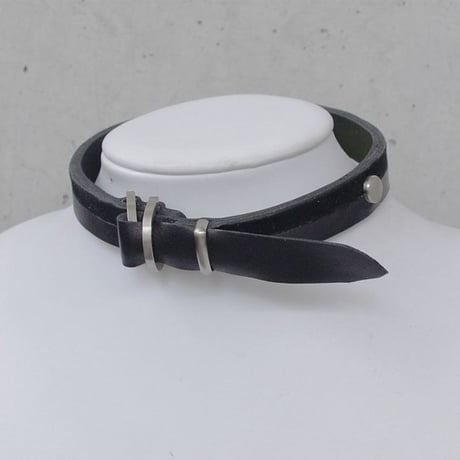 BI COLOR leather D choker