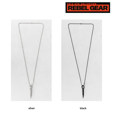 BULLET long chain necklace