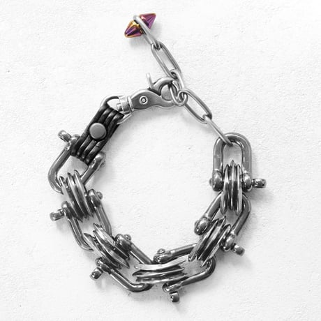 INDUATRIAL SHACKLE metal bracelet