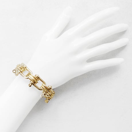 INDUATRIAL SHACKLE metal bracelet