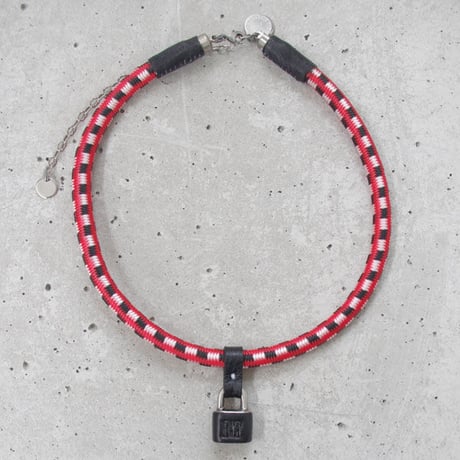 SHOCK CODE padlock necklace