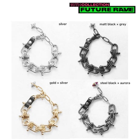 INDUATRIAL SHACKLE metal bracelet