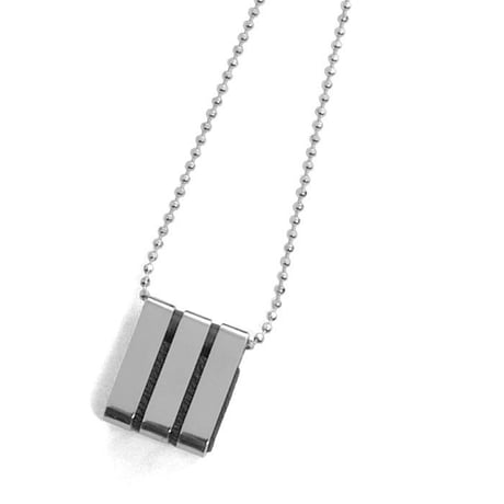 3 BARS long chain necklace
