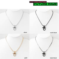 INDUSTRIAL SHACKLE short  necklace