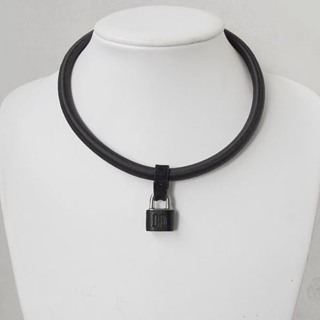 SHOCK CODE padlock necklace