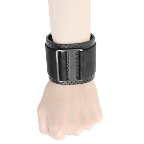 BUCKLE & BELT punching leather bracelet