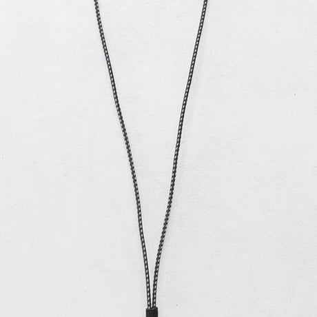 RUBBER CODE & multi charm necklace