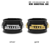 LAYERED TUBE leather bracelet